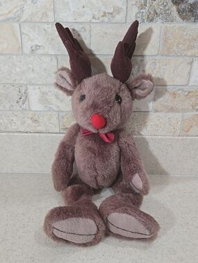 Vintage Wangs International Rudolph The Red Nosed Reindeer Plush